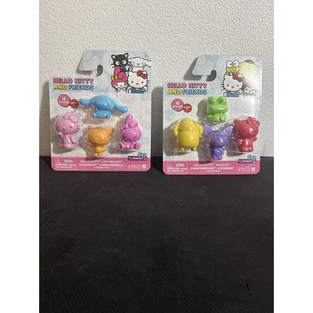 Sanrio Hello Kitty & Friends Mini Figures Series 3 Sparkle 2 Sets